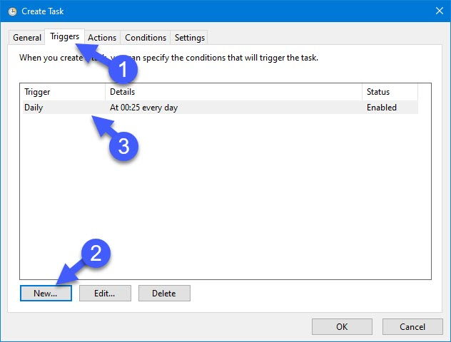 How to set up automatic sending of emails